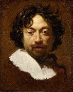 Simon Vouet Self-portrait painting